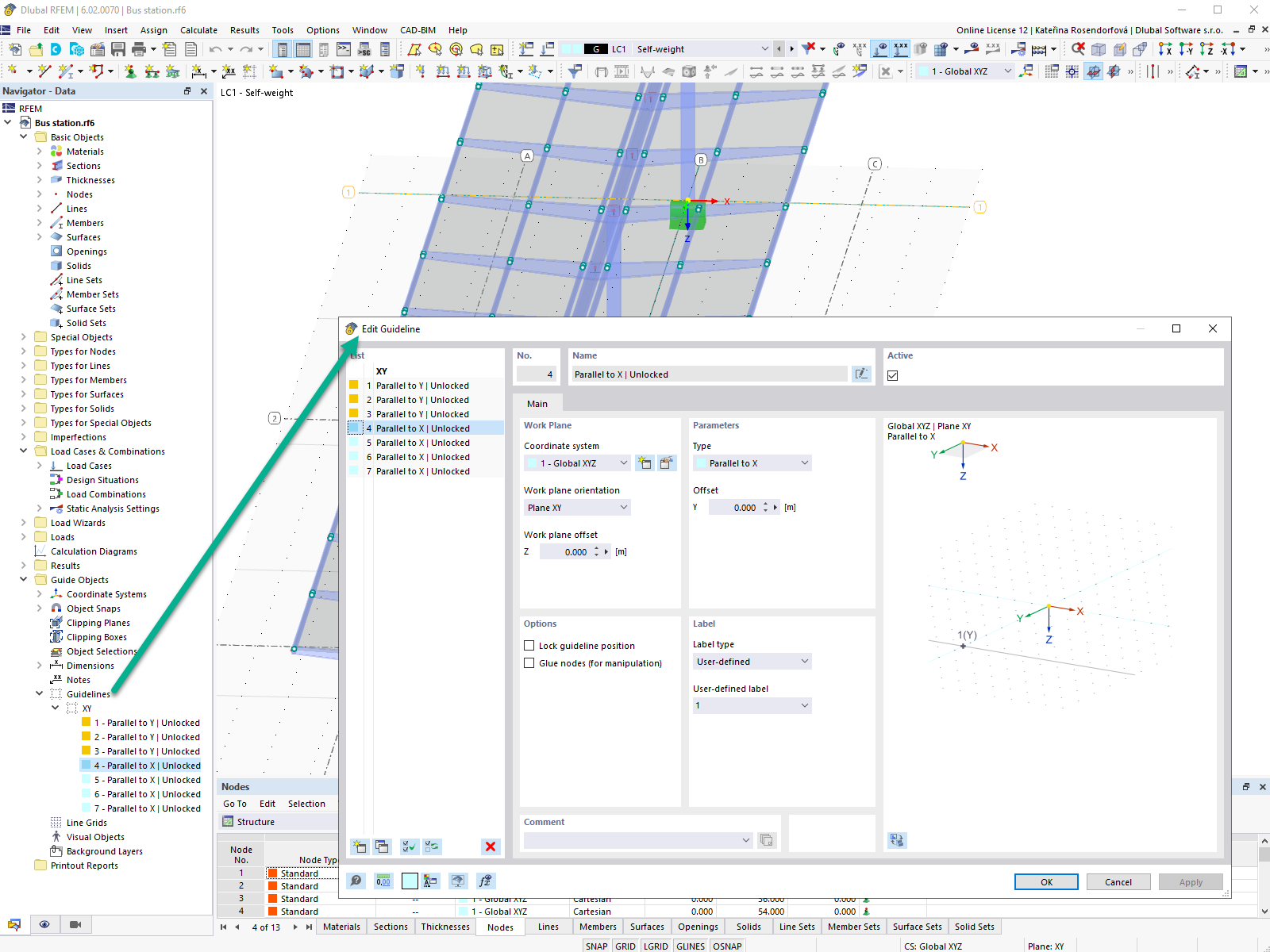 Feature 002628 | Guidelines for Grid View of Building