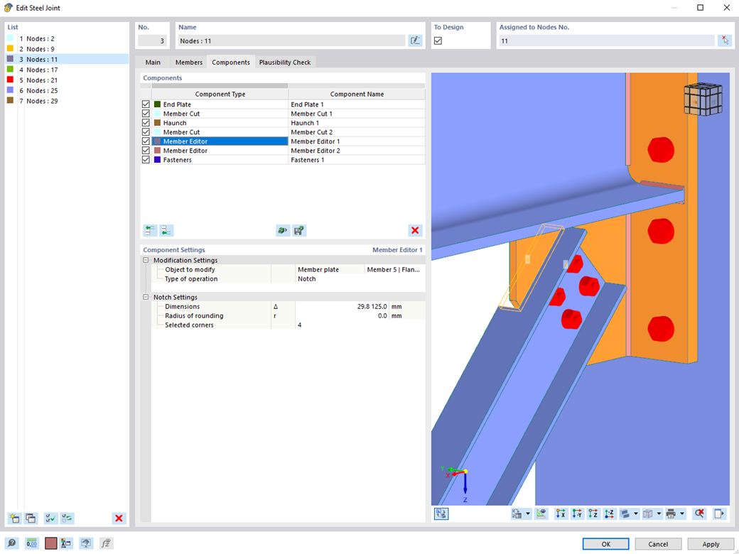 Feature 002629 | Component "Member Editor"