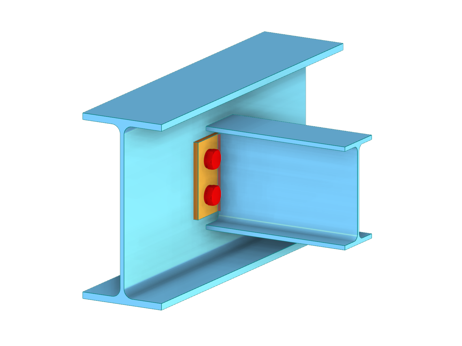 Hinged Steel Connection 004202