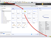FAQ 005386 | How can I enter a curved beam in RSTAB 9?