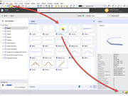 FAQ 005386 | How can I enter a curved beam in RSTAB 9?
