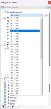 Selecting Load Increment