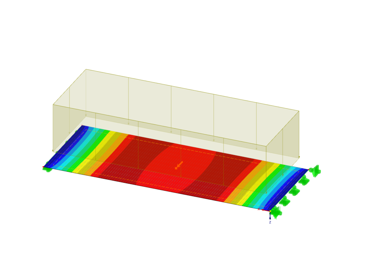 Grid Node Point 28 on Steel Fiber-Reinforced Concrete Slab