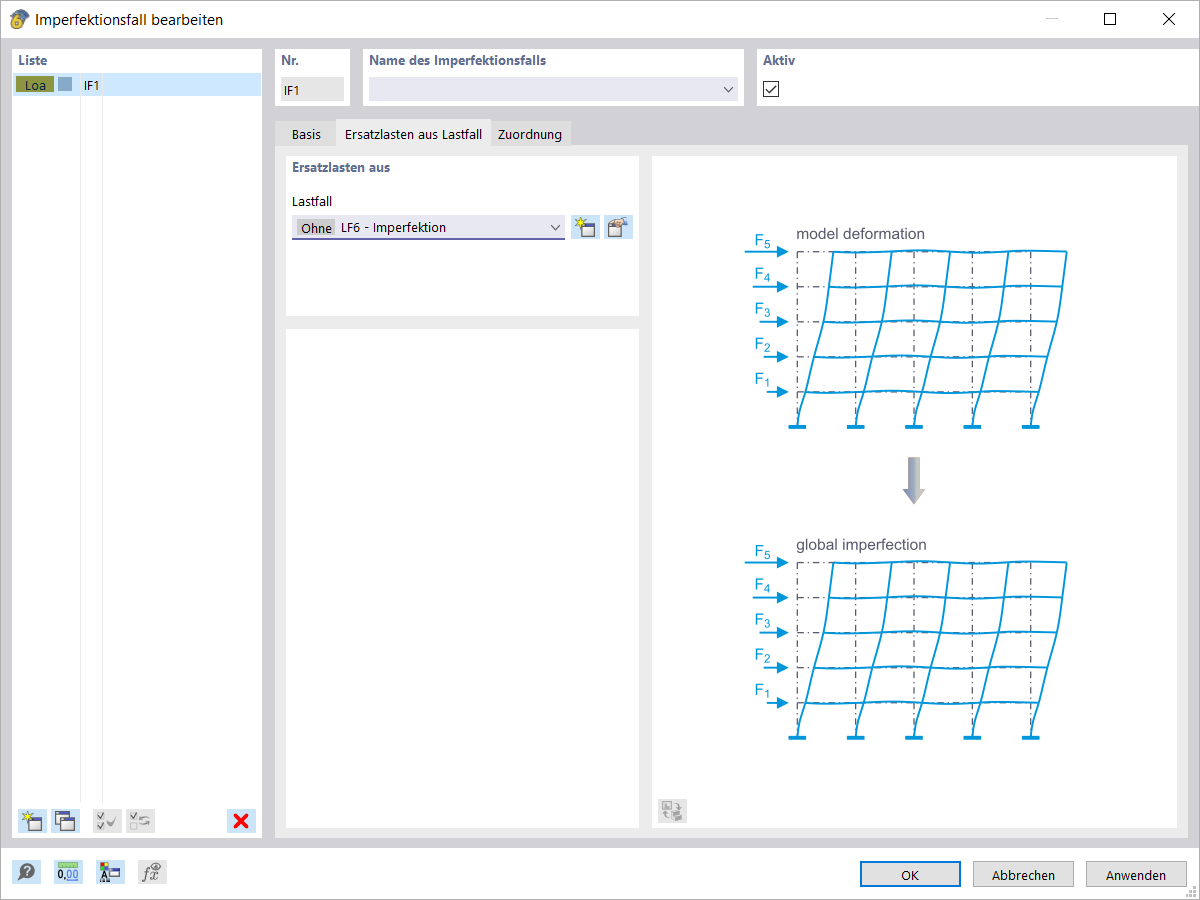 Defining Load Case with Equivalent Loads