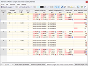 KB 001851 | MRF of Example Structure Sorted by Member for Each Mode Shape