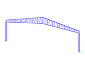 Model 004237 | Portal with Lattice Girder