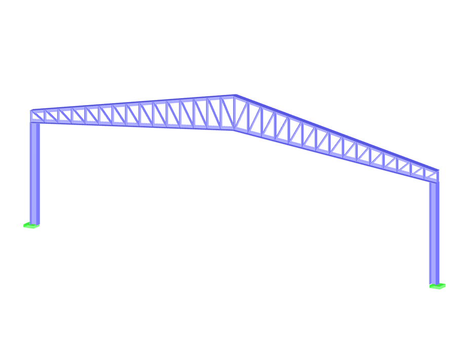 Model 004237 | Portal with Lattice Girder