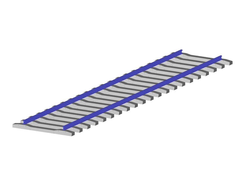 Model 004251 | Railroad Track