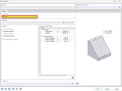 Schematic display of a solid with a hole as a basic example of geometric modeling.