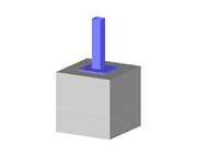 Model 004256 | Column - Base Connection