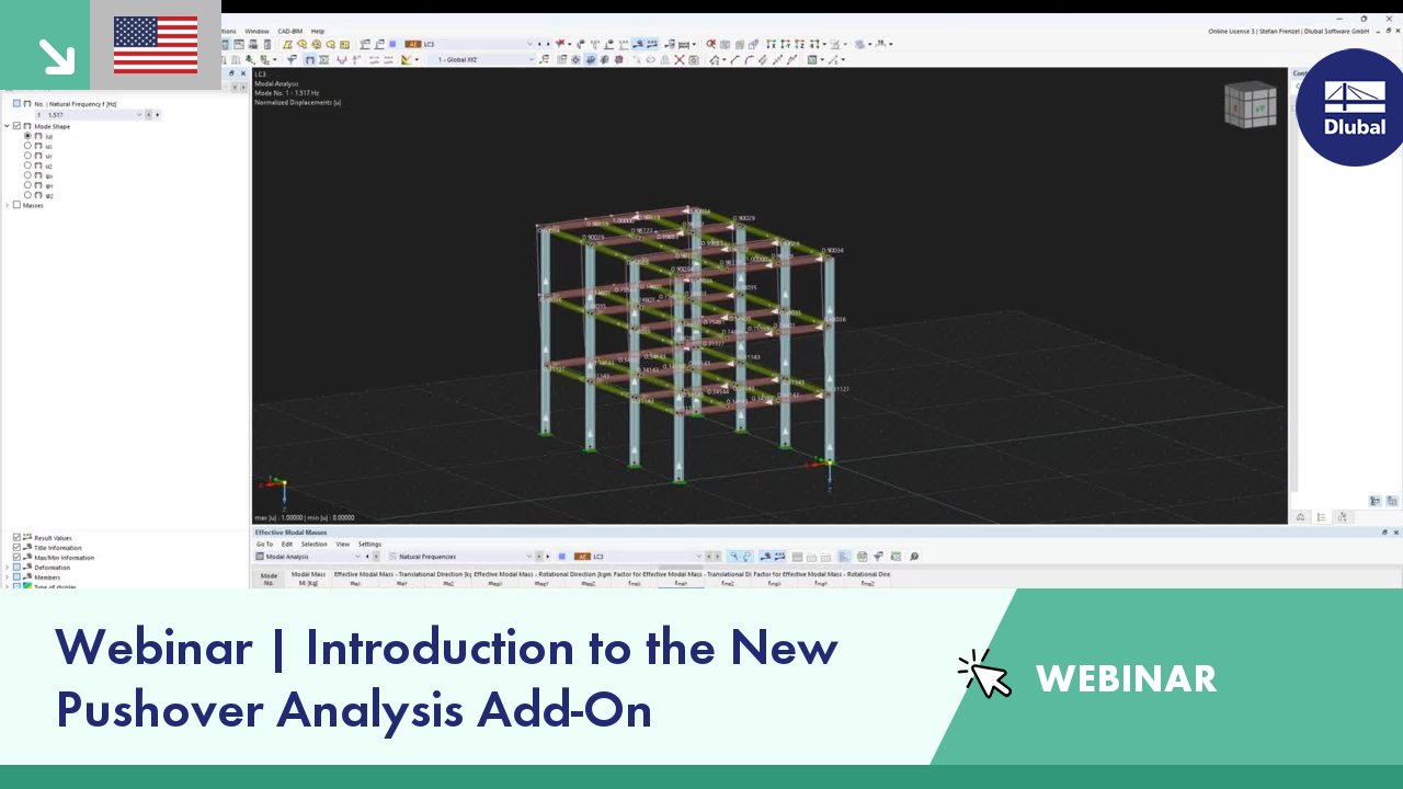 Introduction to the New Pushover Analysis Add-On