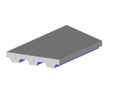 Model 004260 | Trapezoidal Plate