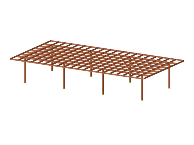 Model 004275 | Timber Pergola