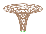 Model 004292 | Timber Gridshell Structure