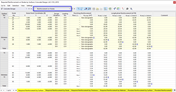 Result Tables "Reinforcement on Nodes" for Concrete Design
