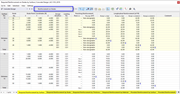 Result Tables "Reinforcement on Nodes" for Concrete Design