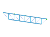 Model 004320 | 2D Truss with FEM Detail