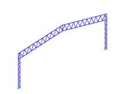 Model 004337 | Portal with Tubular Sections