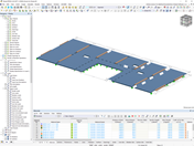 RFEM Model of Cross-Laminated Timber Plate in "Stories" Apartment Building BSH20A, Amsterdam | © PIRMIN JUNG