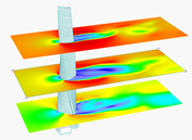 Wind Velocity Field for Tower