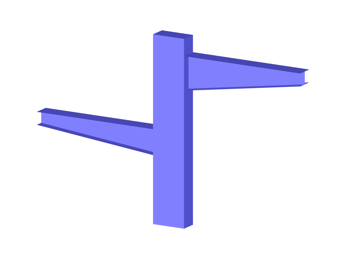 Model 004397 | Column with Cantilevers