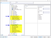 Printout Report Manager with Chapters for Concrete Design