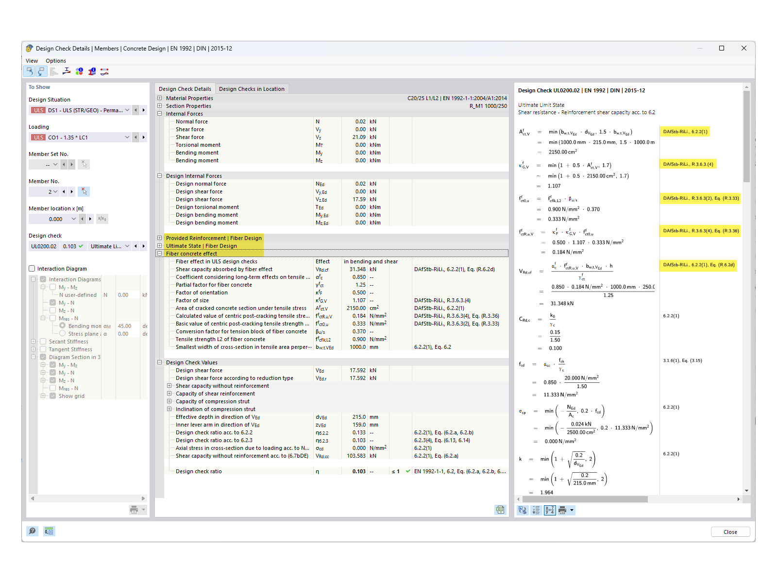 FAQ 005388 | How can I activate the design with steel fiber-reinforced concrete in the Concrete Design add-on for RFEM 6?