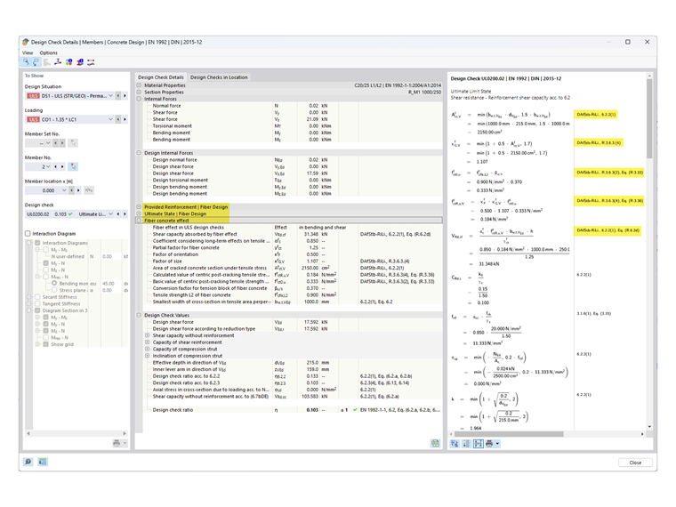 FAQ 005388 | How can I activate the design with steel fiber-reinforced concrete in the Concrete Design add-on for RFEM 6?