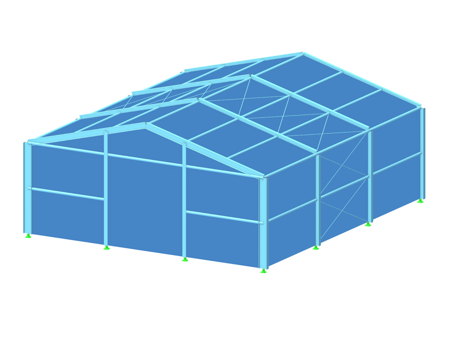 Model 004456 | Steel Hall