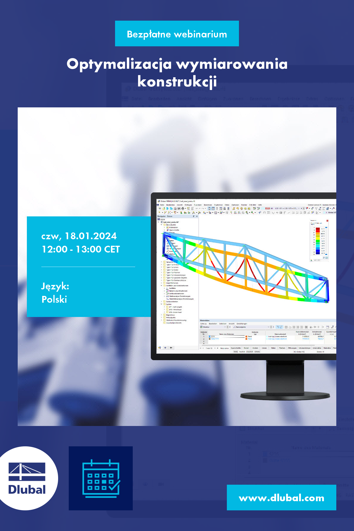 Optimization of Structure Dimensioning | Dlubal Software