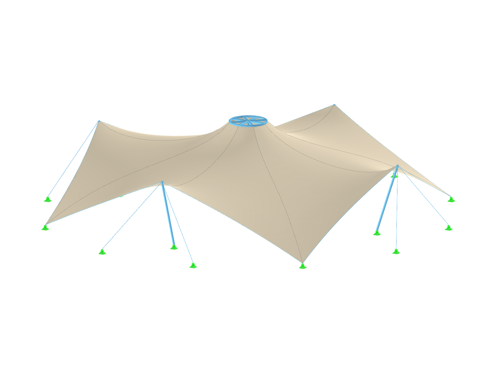 Model 004494 | Tensile Fabric