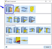 Selecting Member Cut Component