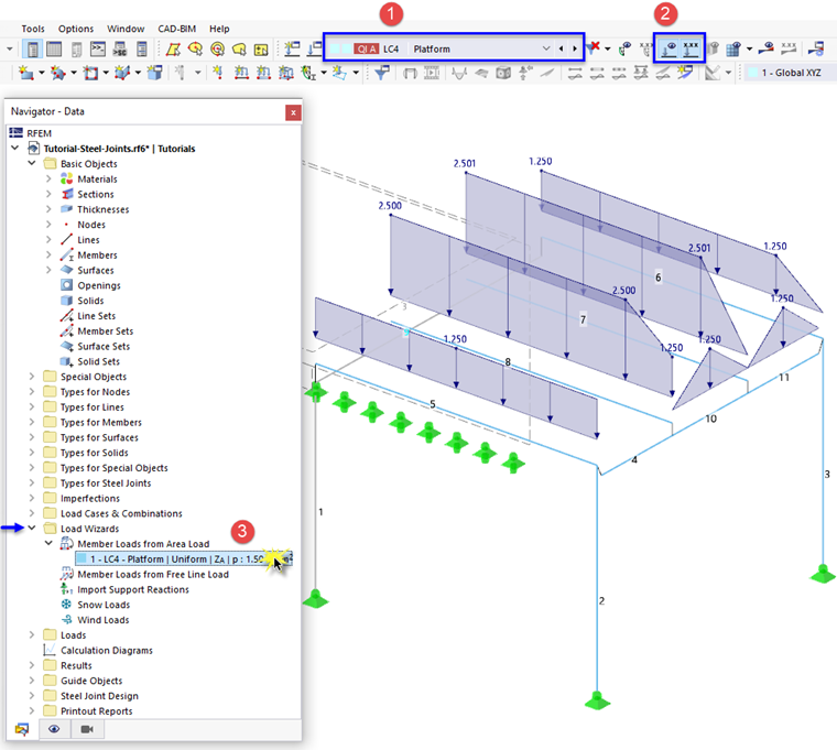 Checking Platform Loads