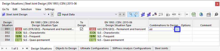 Modifying Combinations to Design