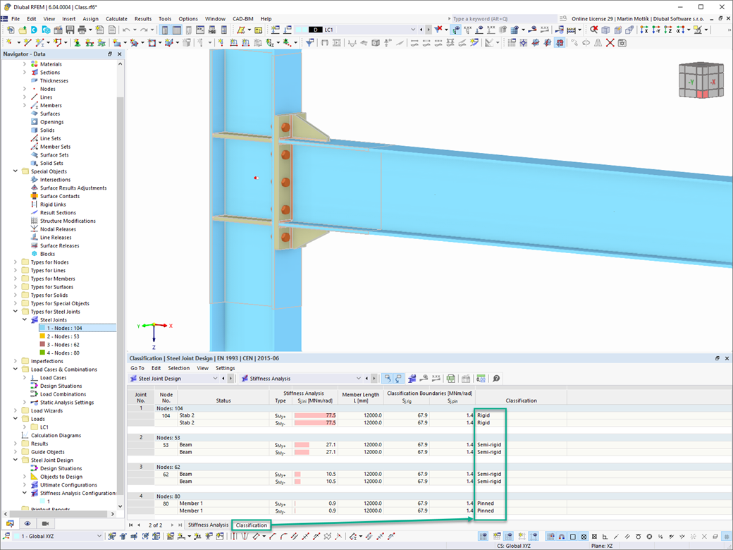 Feature 002667 | Classification of Steel Joints by Stiffness