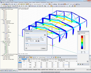 RSTAB 8 | Banner G | Result Evaluation and Printout Report