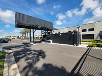 Back View of Container Structure | © Modular Structural Consultants LLC