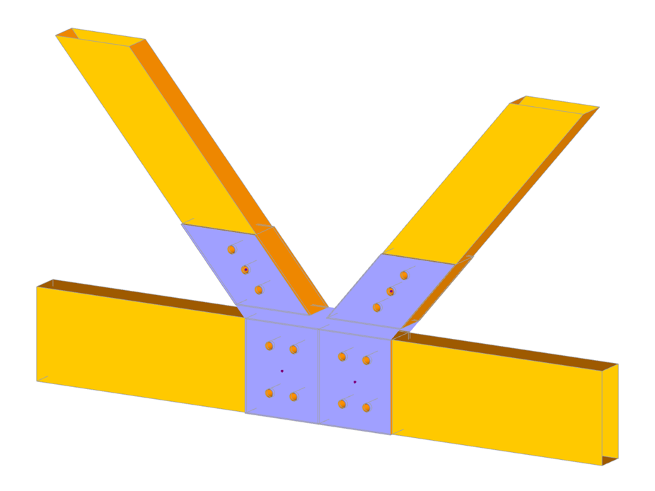 Model 004572 | Steel-Timber Connection