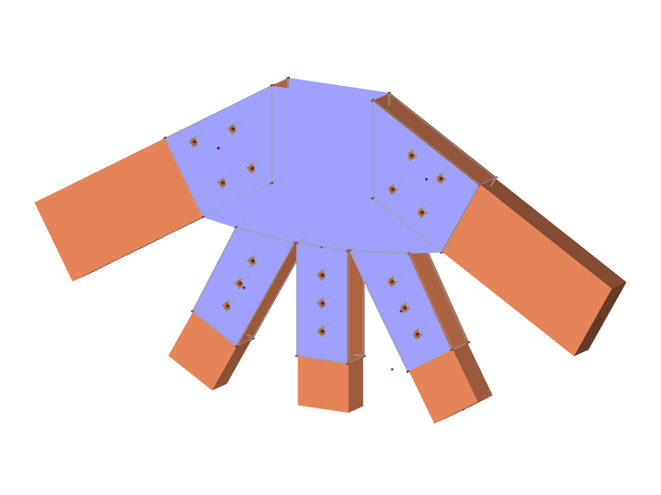 Model 004575 | Steel-Wood Connection