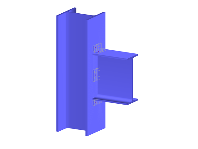 Model 004602 | I-Section Column to Beam Connection