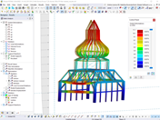 Wind Deformation in RSTAB