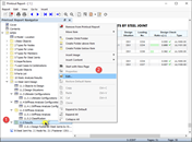 Adjusting Results for Printout Report