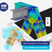 Steel Connection in Truss Bridge