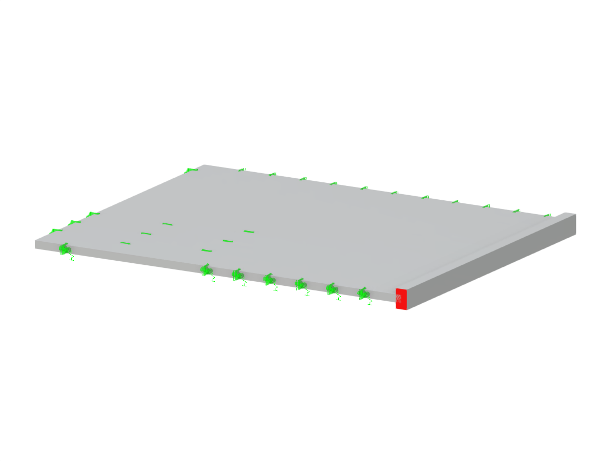 Model 004649 | Reinforced Concrete Slab