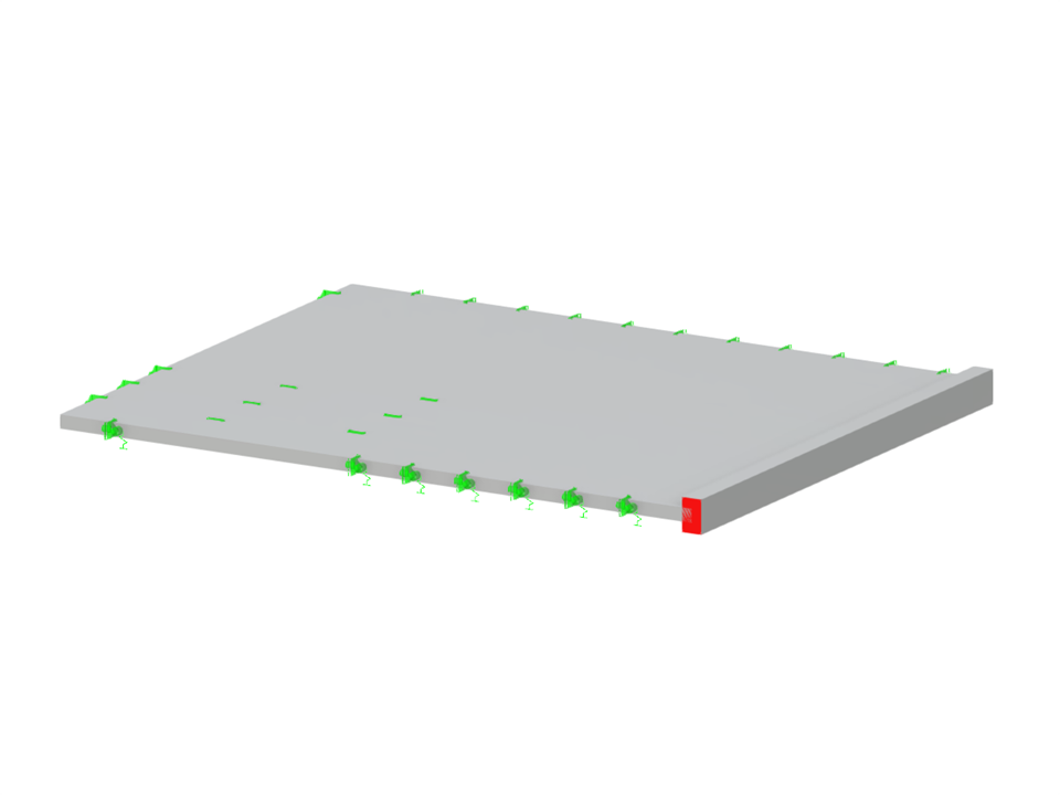 Model 004649 | Reinforced Concrete Slab