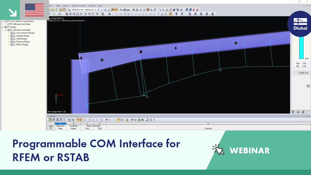 Programmable COM Interface for RFEM or RSTAB
