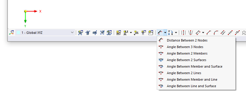 Measure Functions in CAD Toolbar