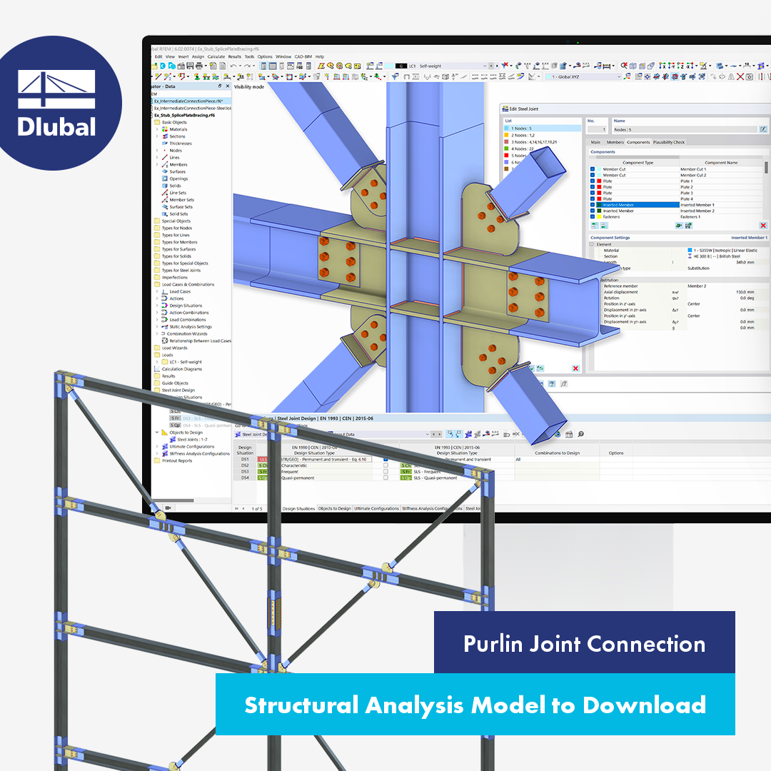 Purlin Joint Connection