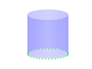Model 004679 | Cylindrical Steel Structure | Blast Analysis