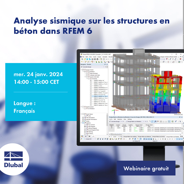Seismic Analysis of Concrete Structures in RFEM 6